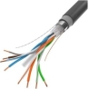 Lanberg Cable LAN FTP CAT-6 305M wire outdoor gel cu fluke, black
