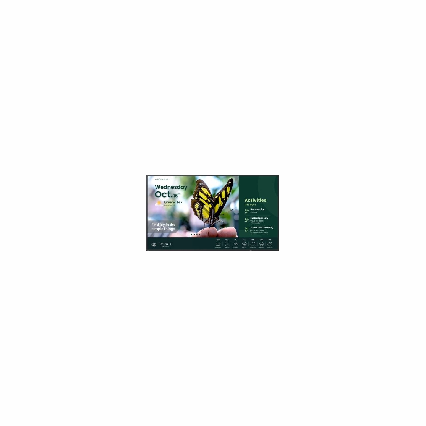 Benq Large-format monitor 55-inch ST5504 LED 4K/4500:1/ANDROID