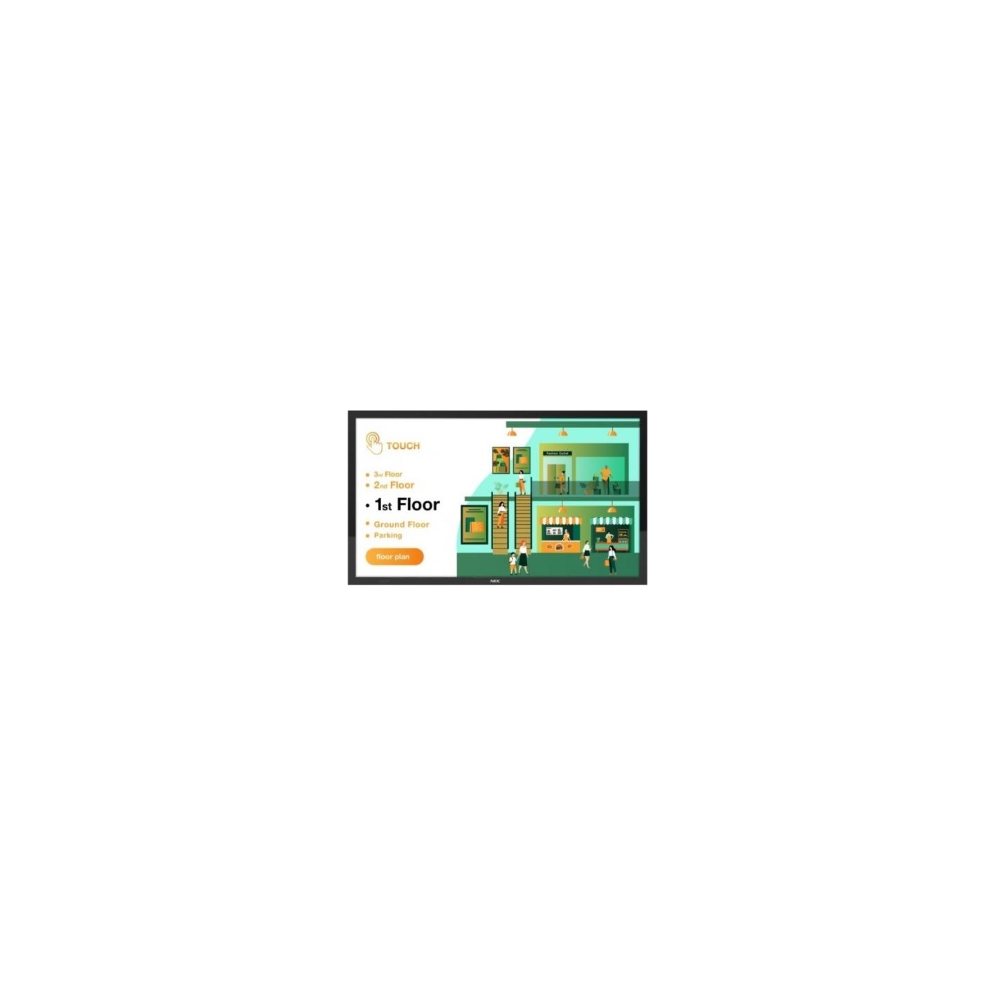 Sharp MultiSync M432 43-inch 550cd/m2 24/7 Large Format Monitor