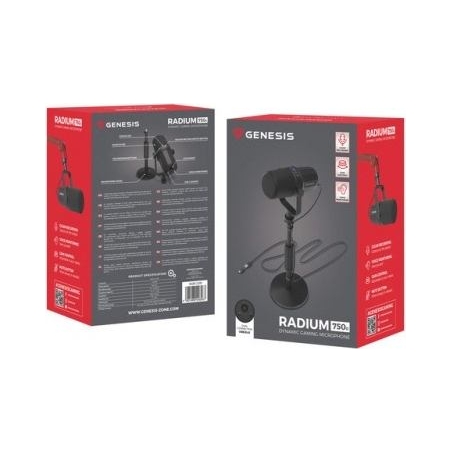 Natec Microphone Genesis RADIUM 750D studio stan