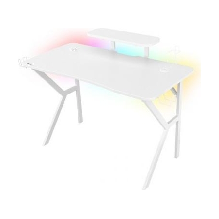 Natec Gaming desk Genesis Holm 320 RGB white