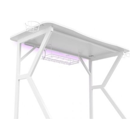 Natec Gaming desk Genesis Holm 320 RGB white
