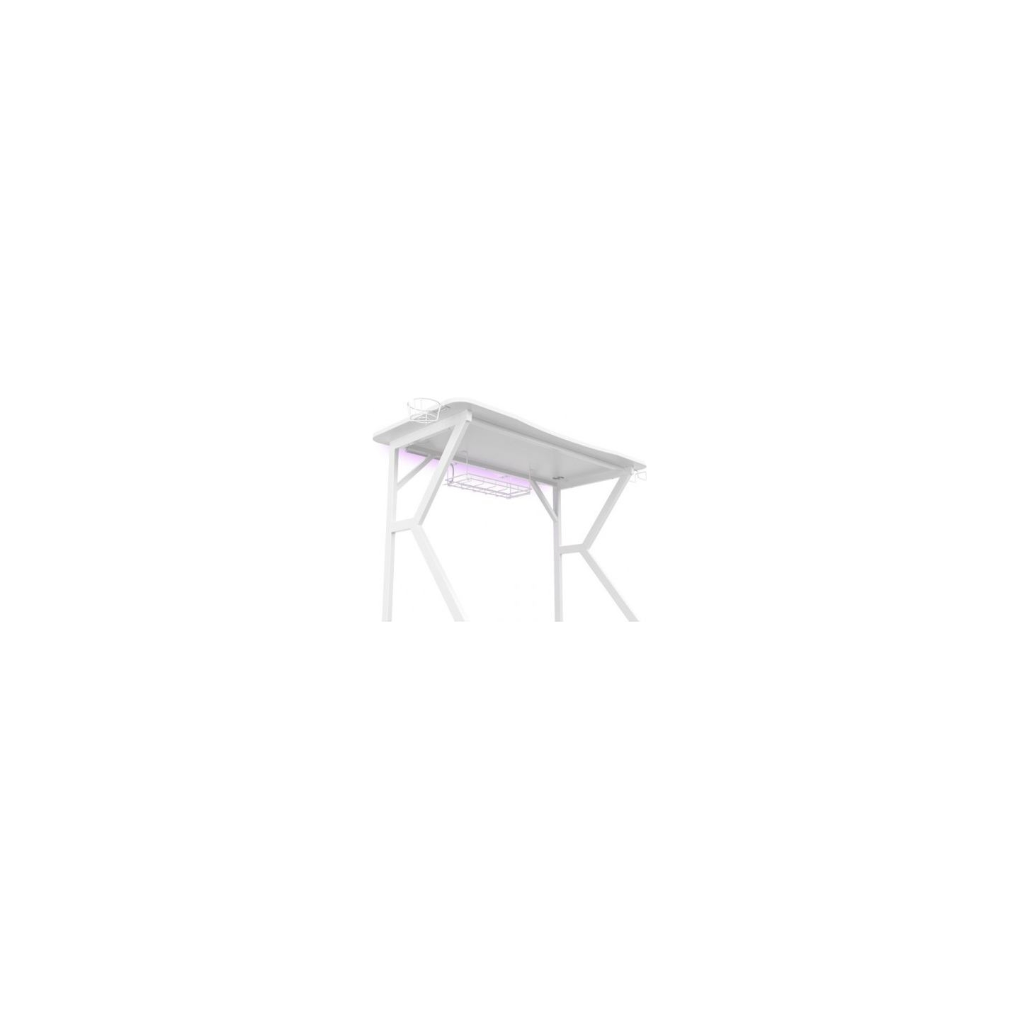Natec Gaming desk Genesis Holm 320 RGB white