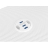 Natec Gaming desk Genesis Holm 320 RGB white