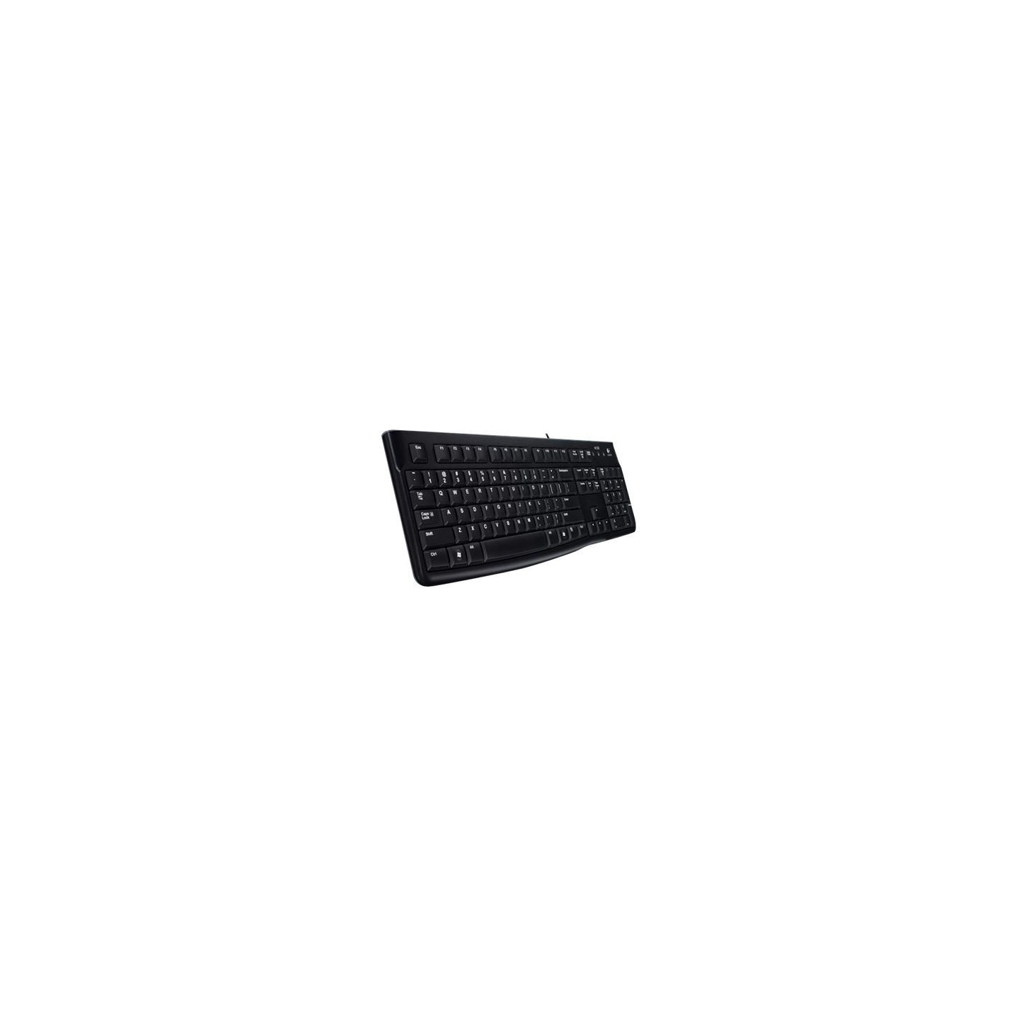 Logitech MK120 Corded Combo - BLACK - USB - US INT'L