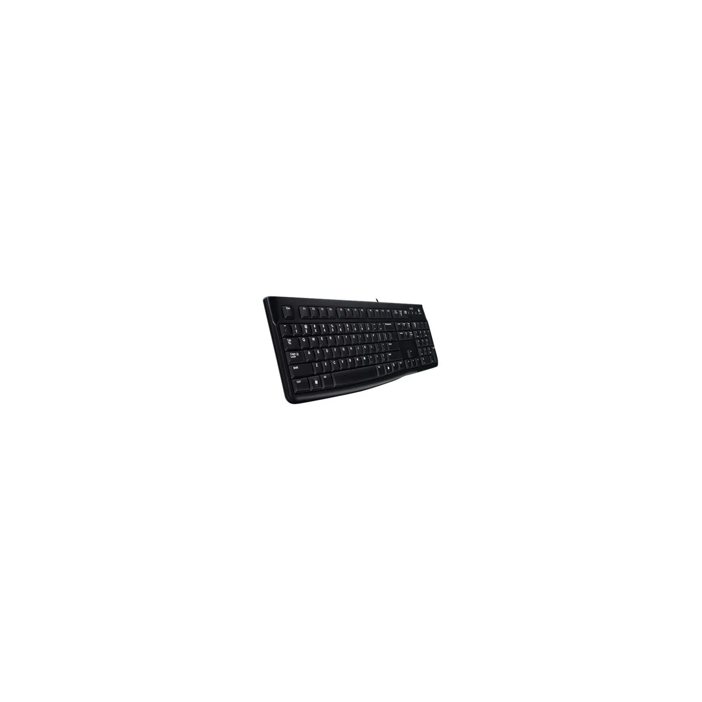 Logitech MK120 Corded Combo - BLACK - USB - US INT'L