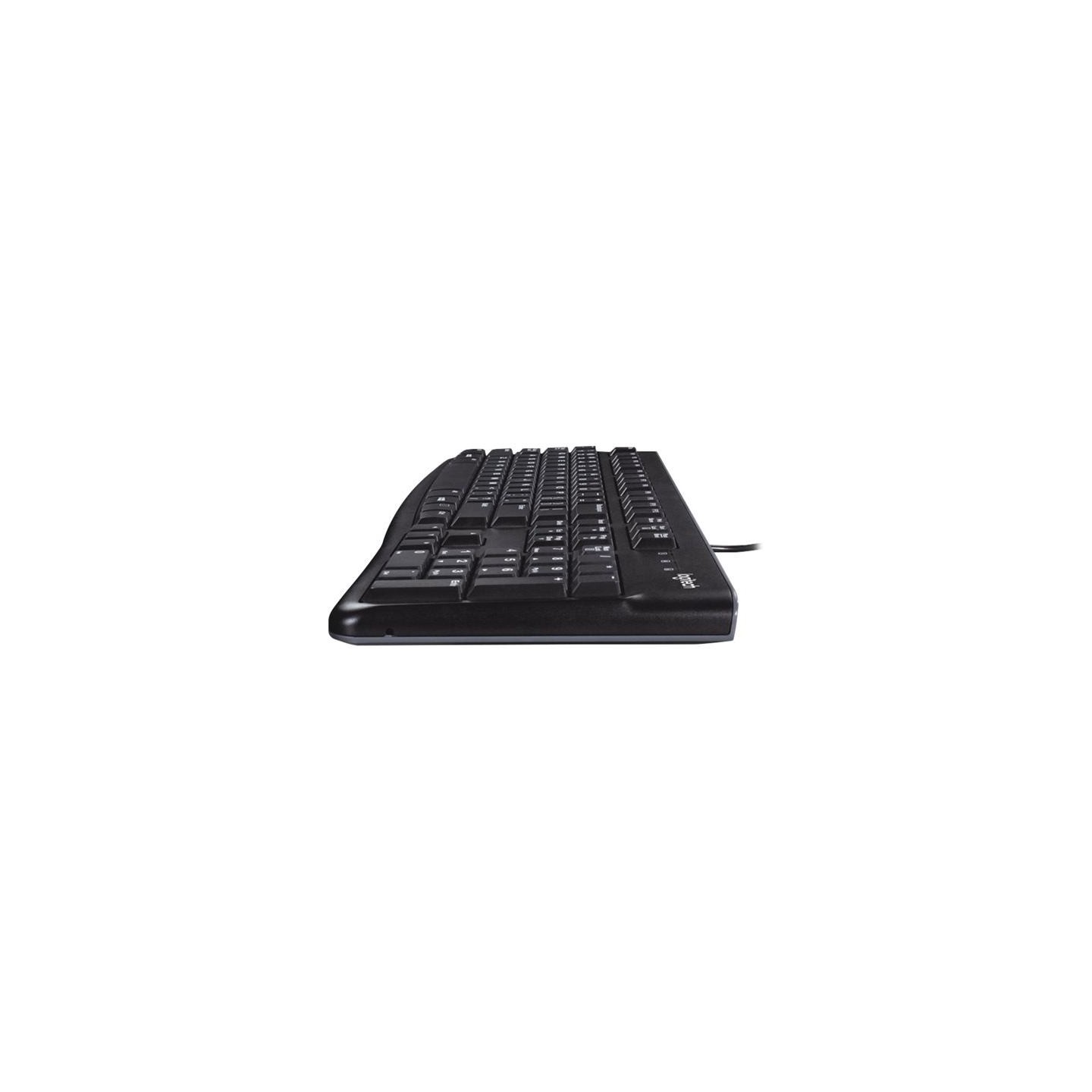 Logitech MK120 Corded Combo - BLACK - USB - US INT'L
