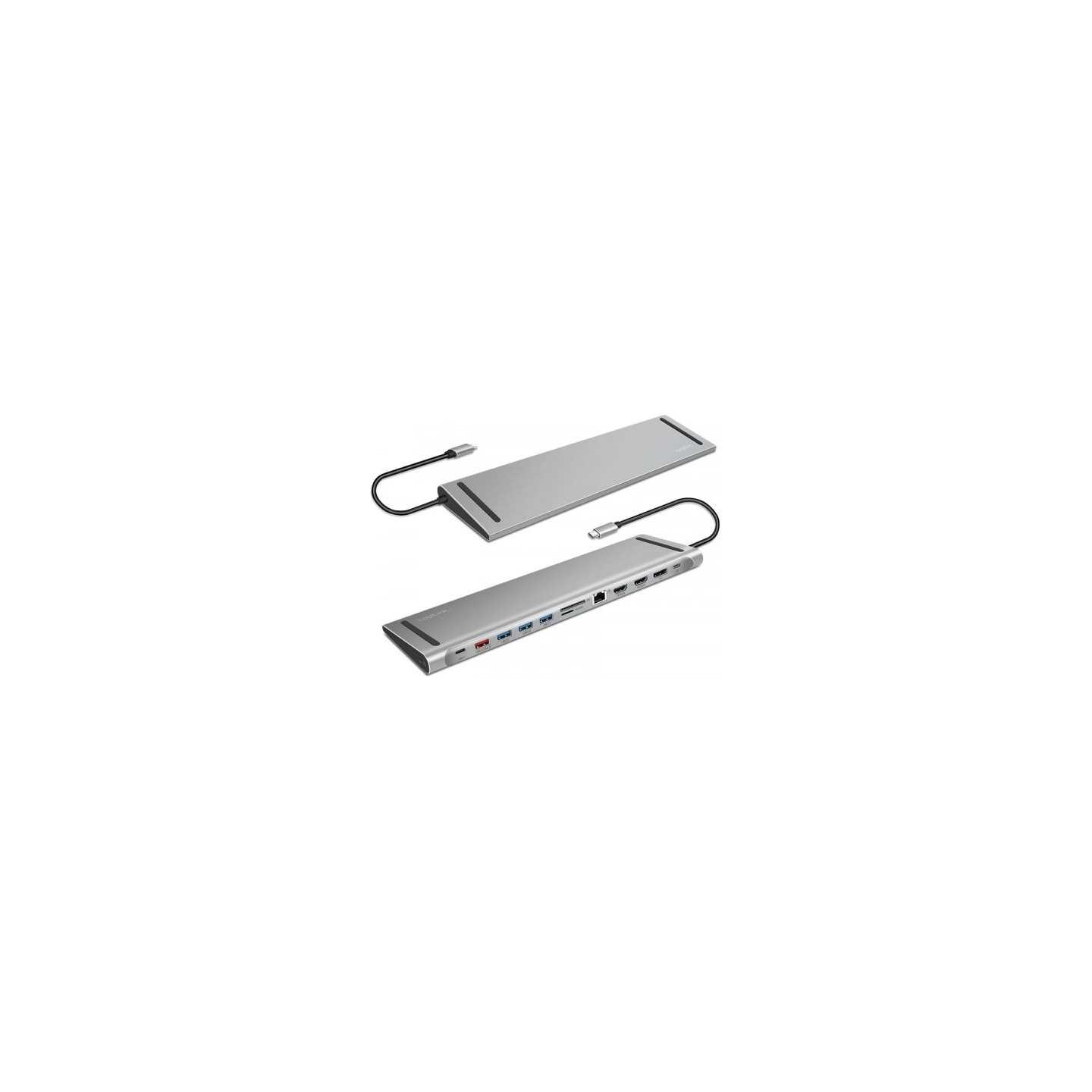 Logilink USB3.2 docking station USB-C, 12 port, PD