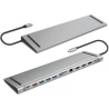 Logilink USB3.2 docking station USB-C, 12 port, PD