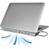 Logilink USB3.2 docking station USB-C, 12 port, PD