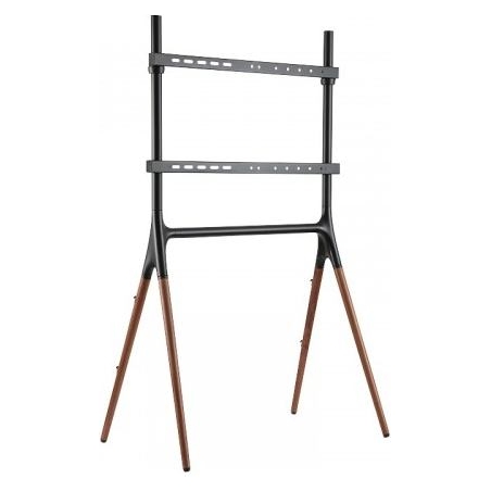 Logilink TV stand 49-70 inches with walnut wooden legs