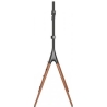 Logilink TV stand 49-70 inches with walnut wooden legs