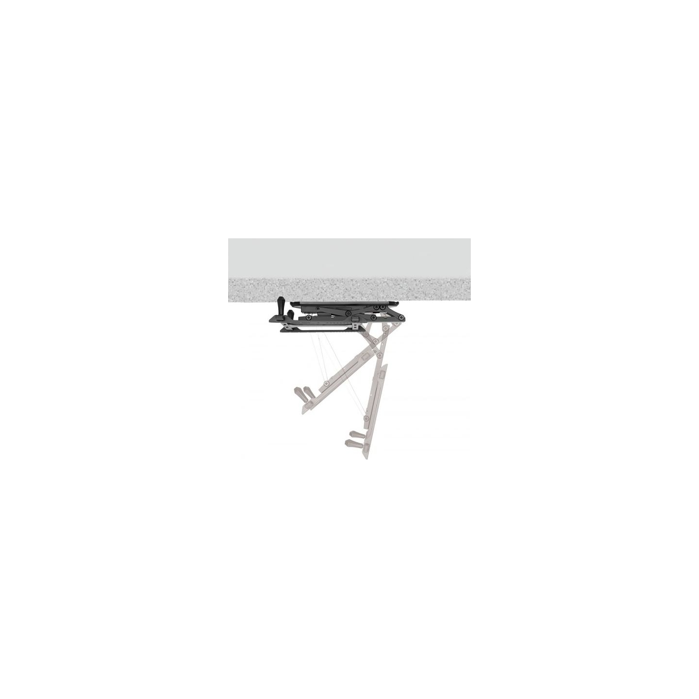 Logilink TV ceiling mount, 32-70 inches electrically, 35kg max.