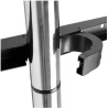Logilink TV stand with V-foot chrom