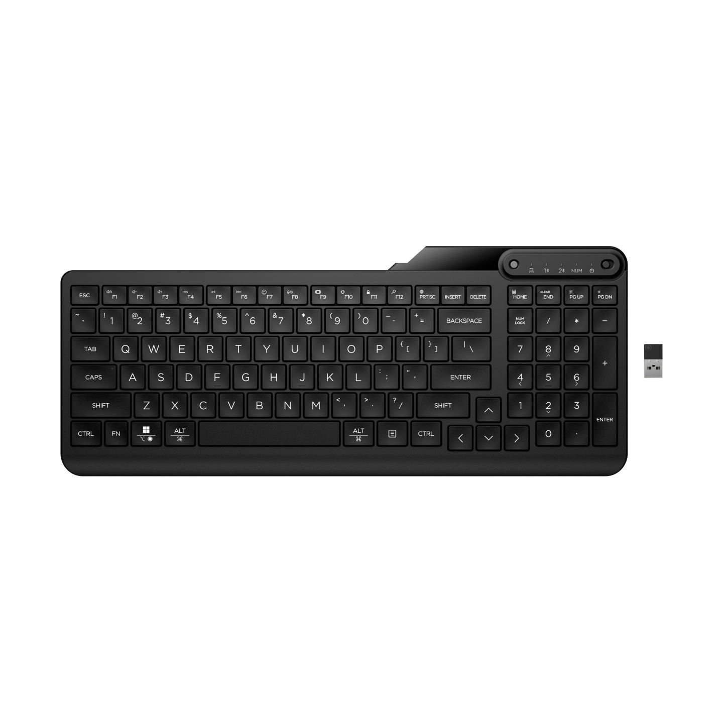 HP 475 Dual-Mode Wireless Keyboard (EN)
