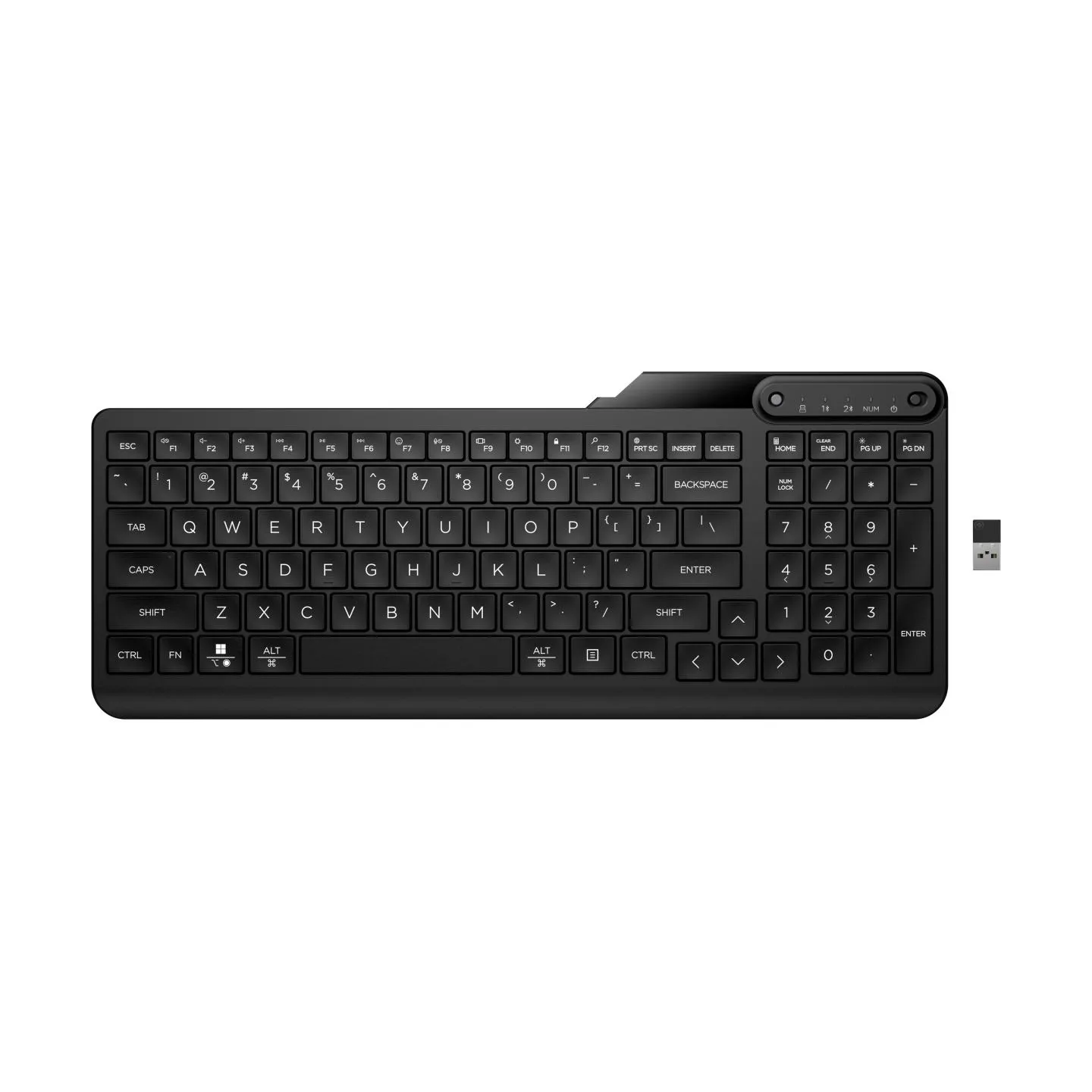 HP 475 Dual-Mode Wireless Keyboard (EN)