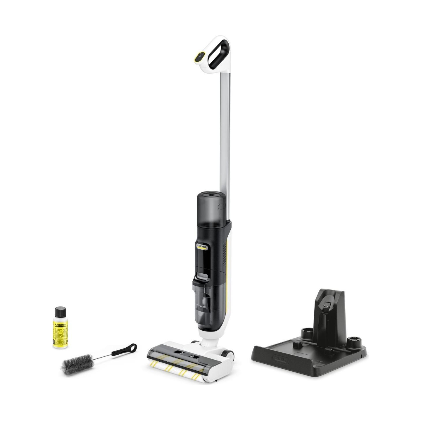 Karcher Vacuum Cleaner|KARCHER|Three-in-one floor cleaner FCV 3|Dry&wet|2-in-1 stick vacuum|White|Bagless|Battery|1.056-122.0