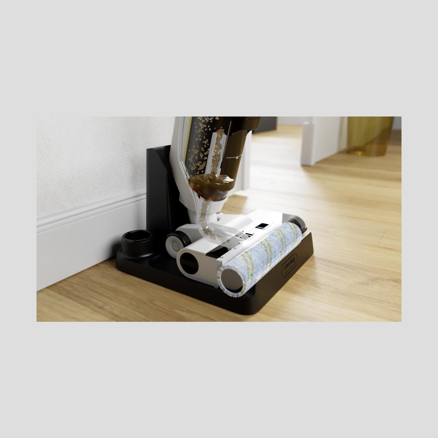 Karcher Vacuum Cleaner|KARCHER|Three-in-one floor cleaner FCV 3|Dry&wet|2-in-1 stick vacuum|White|Bagless|Battery|1.056-122.0