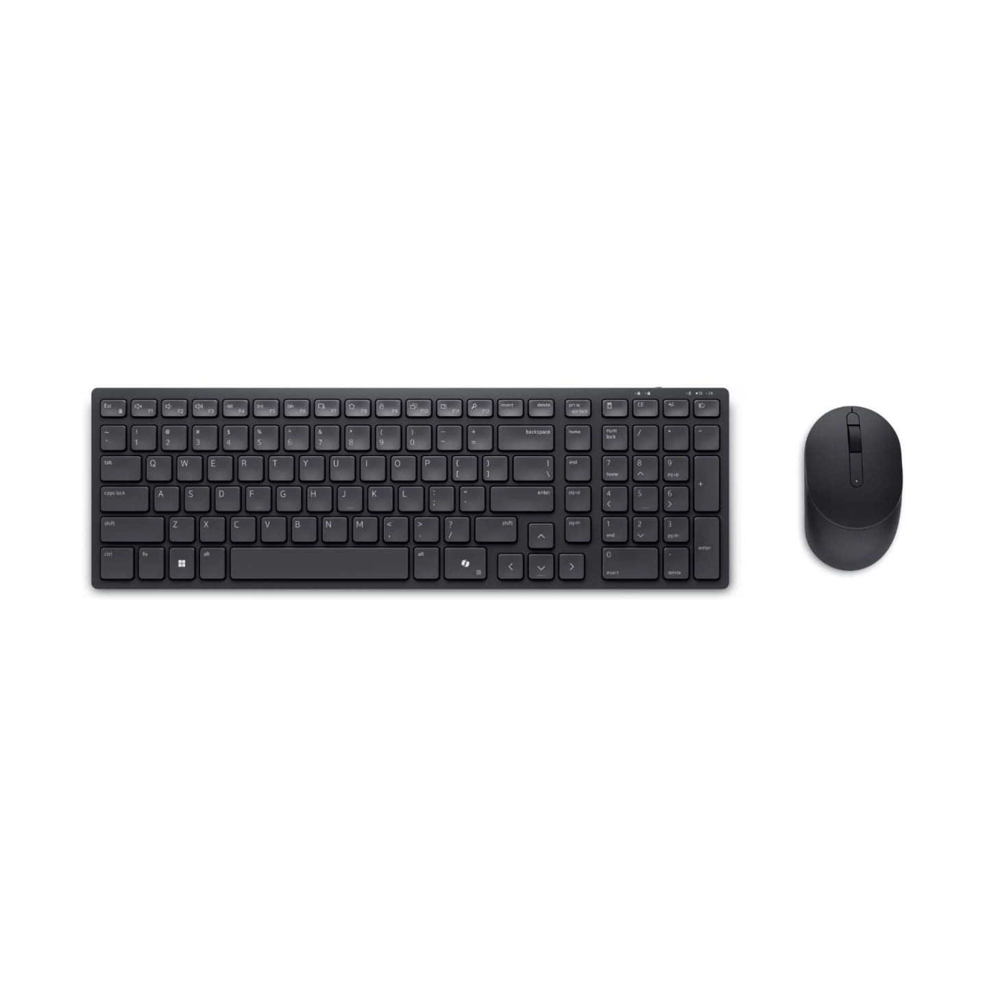 Dell Silent Keyboard and Mouse - KM555 - Lithuanian (QWERTY) / 580-BBVW