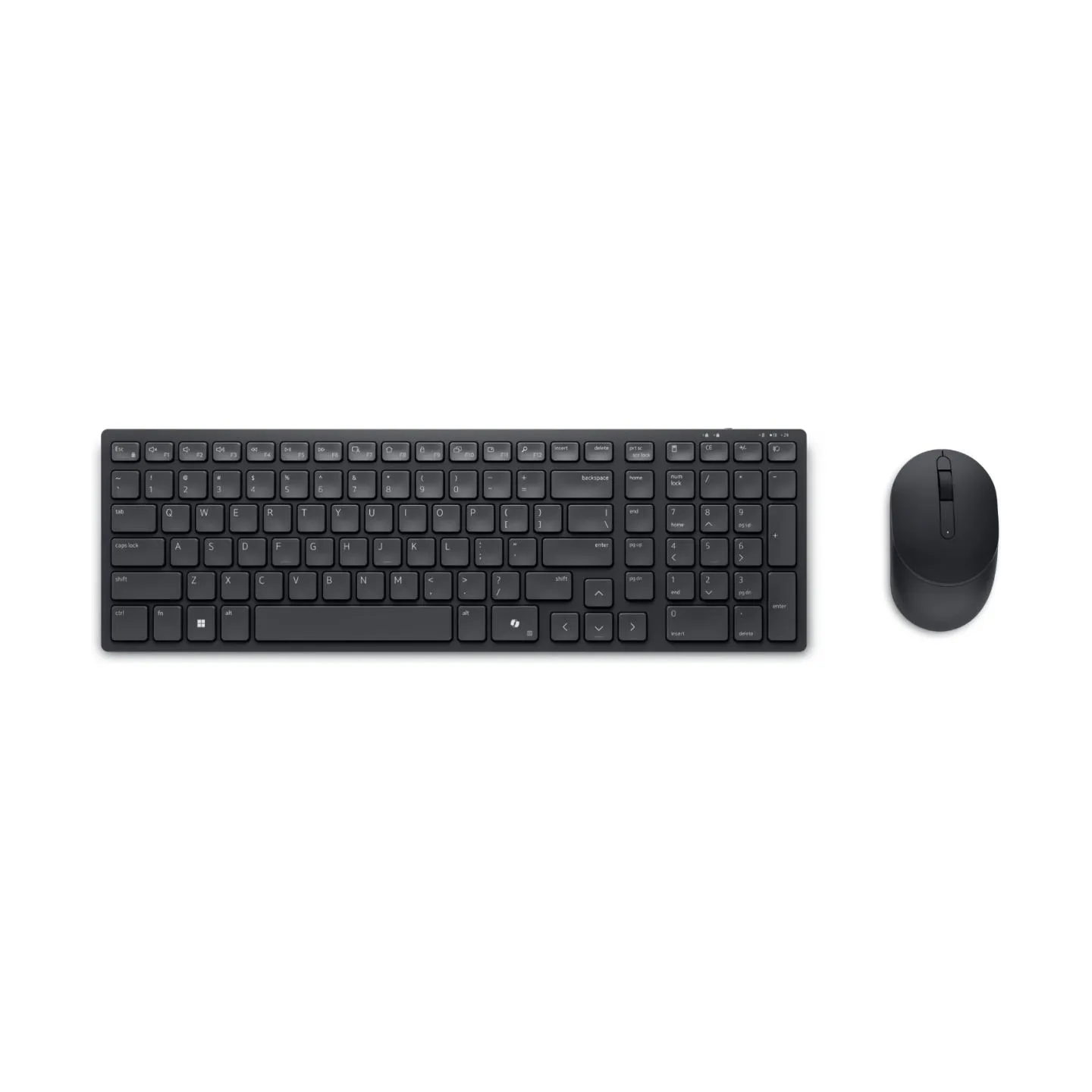 Dell Silent Keyboard and Mouse - KM555 - Lithuanian (QWERTY) / 580-BBVW
