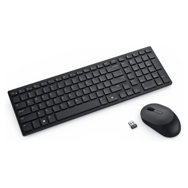 Dell Silent Keyboard and Mouse - KM555 - Lithuanian (QWERTY) / 580-BBVW