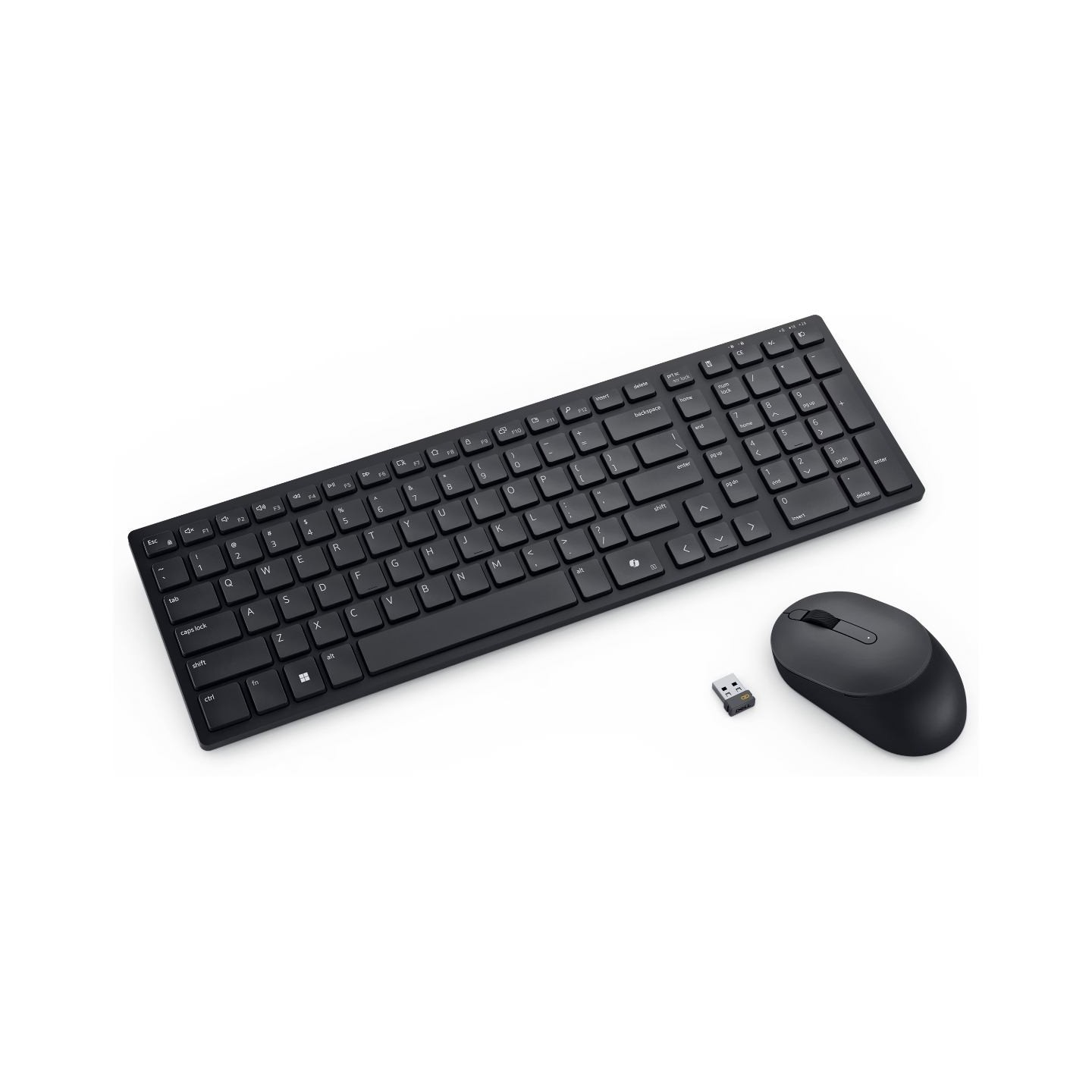 Dell Silent Keyboard and Mouse - KM555 - Lithuanian (QWERTY) / 580-BBVW