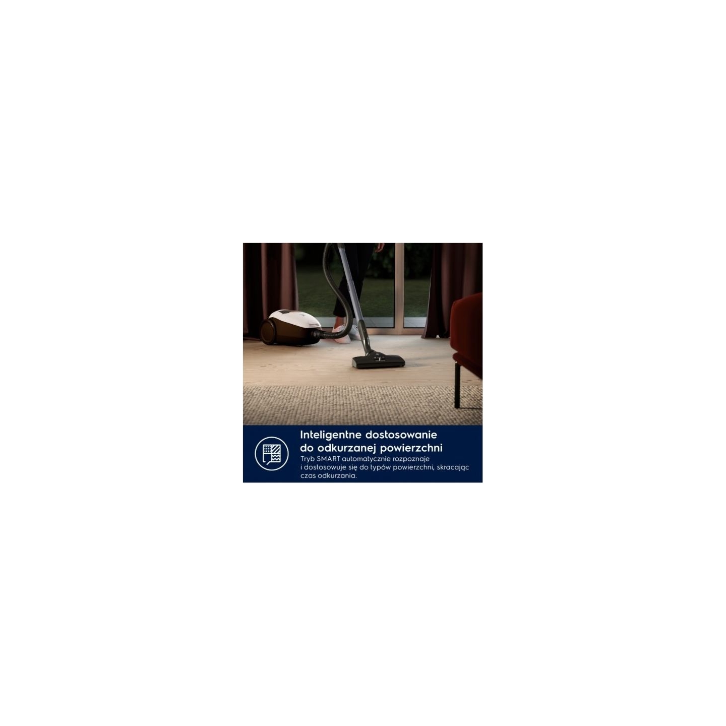 Electrolux Bagged vacuum cleaner Pure D8 PD82-ALRG SILEN