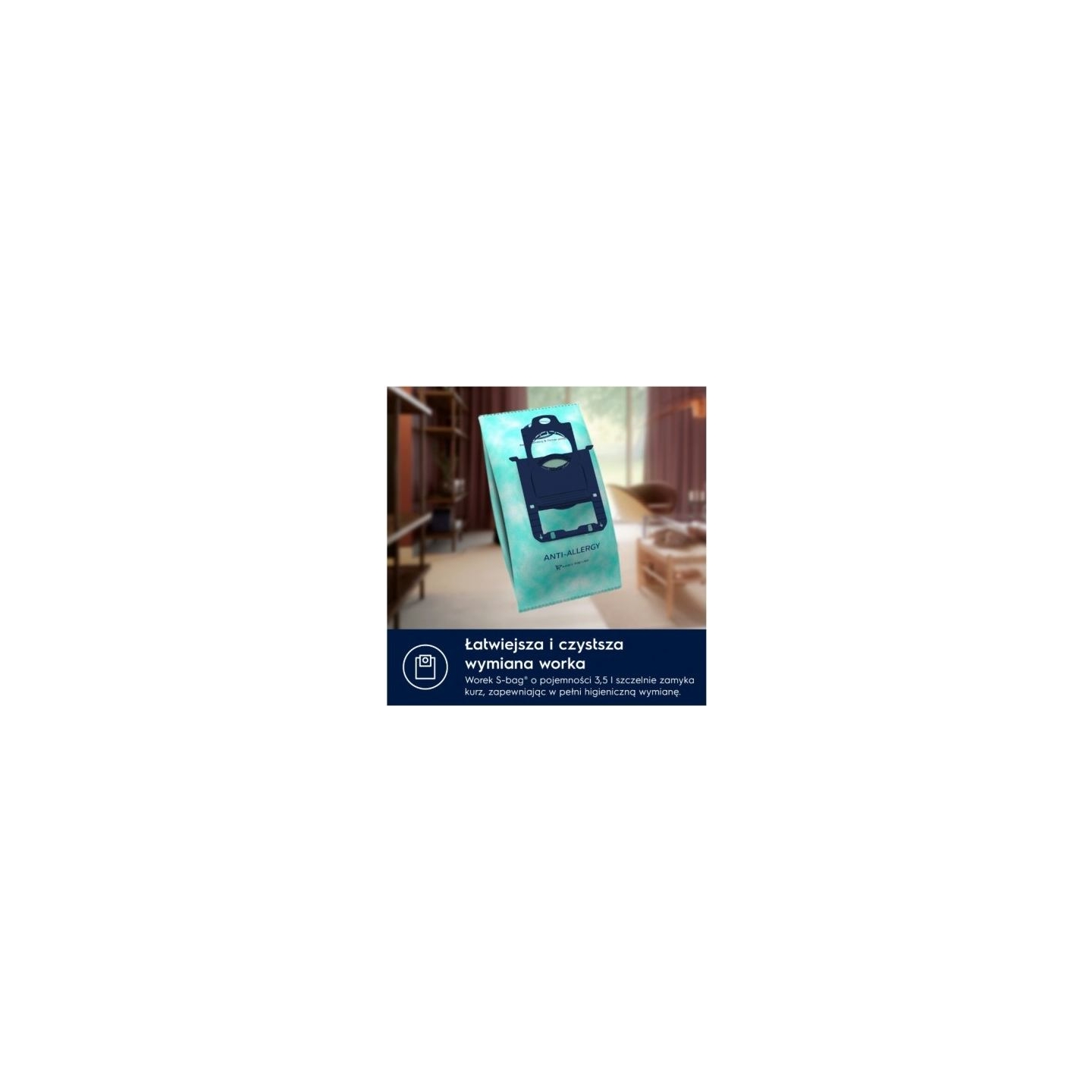 Electrolux Bagged vacuum cleaner Pure D8 PD82-ALRG SILEN