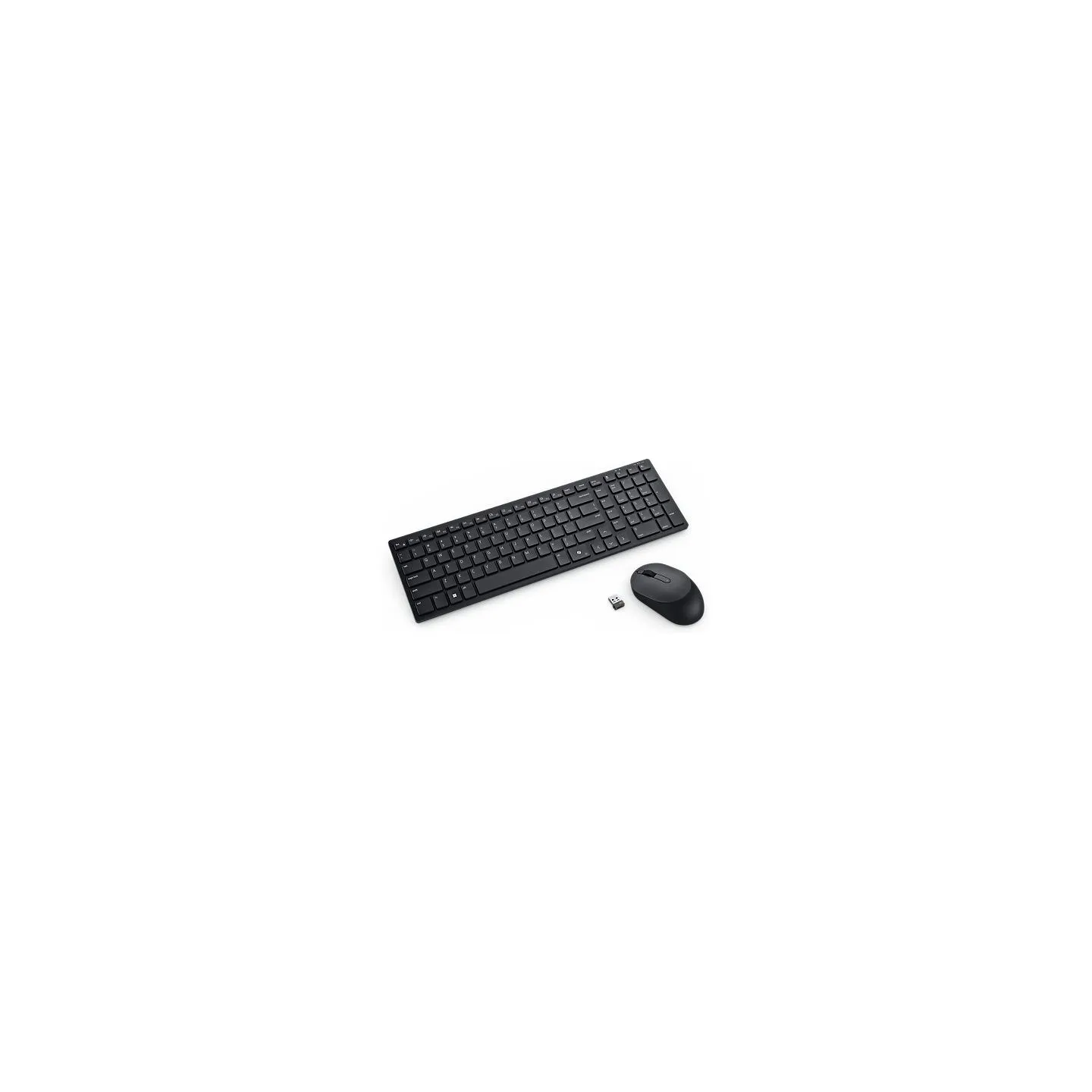 Dell Silent Keyboard and Mouse - KM555 - US International (QWERTY) / 580-BBVV