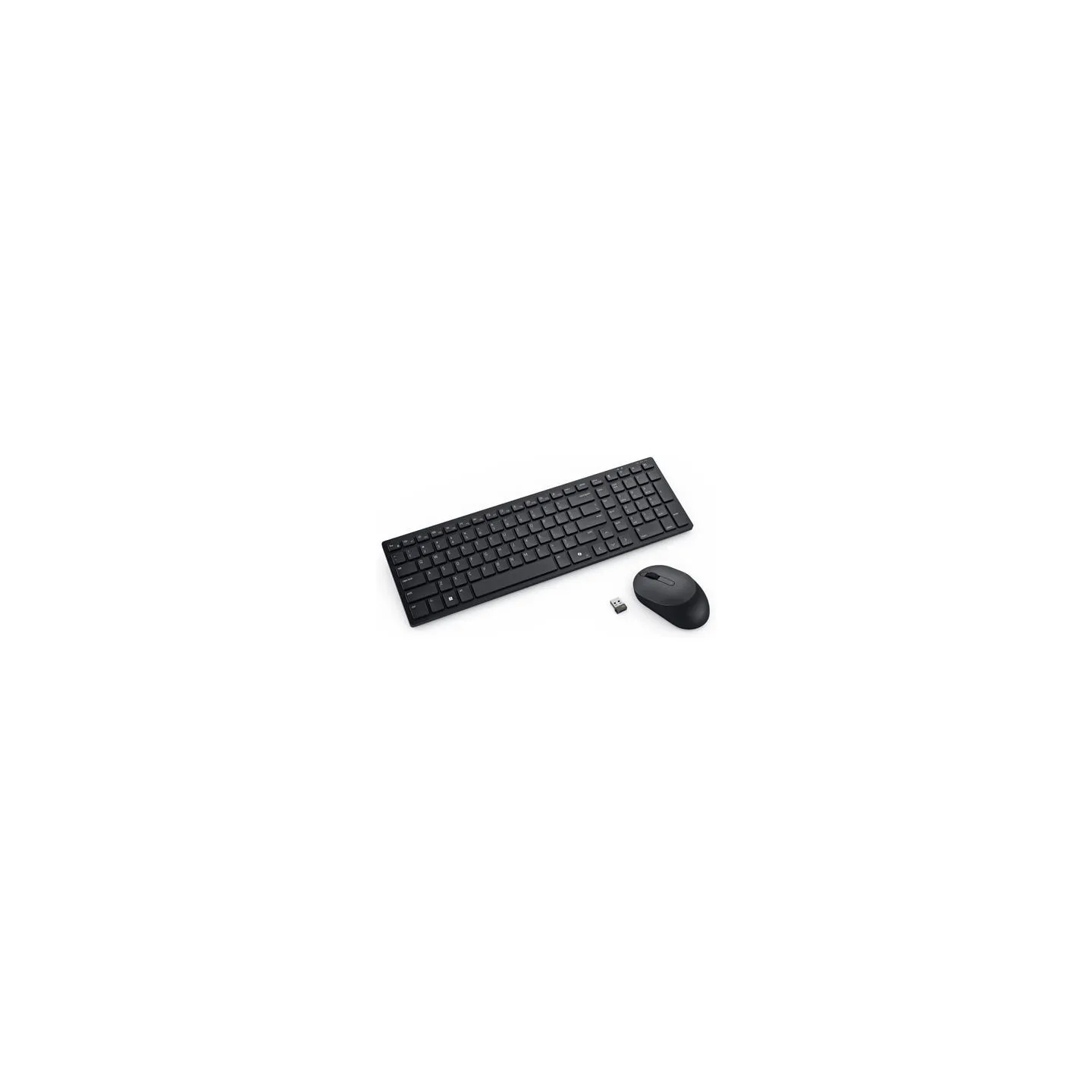 Dell Silent Keyboard and Mouse - KM555 - US International (QWERTY) / 580-BBVV