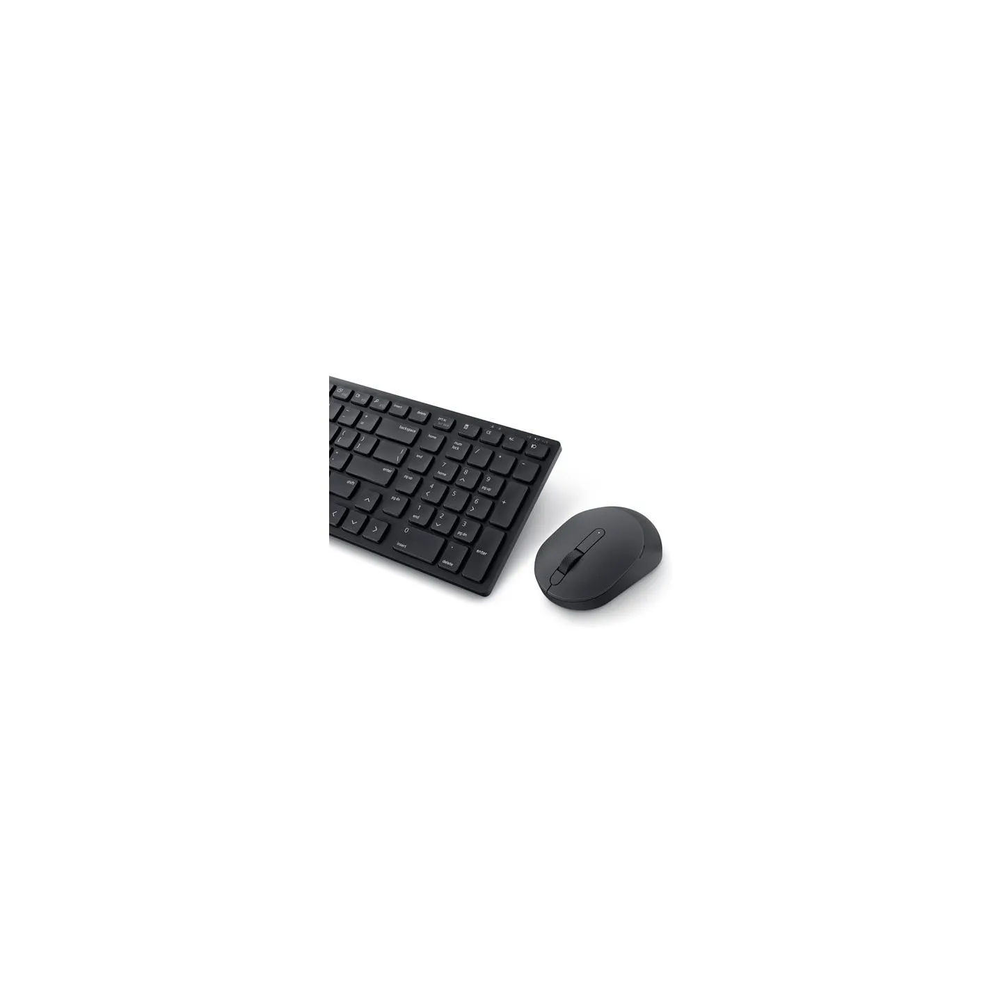 Dell Silent Keyboard and Mouse - KM555 - US International (QWERTY) / 580-BBVV