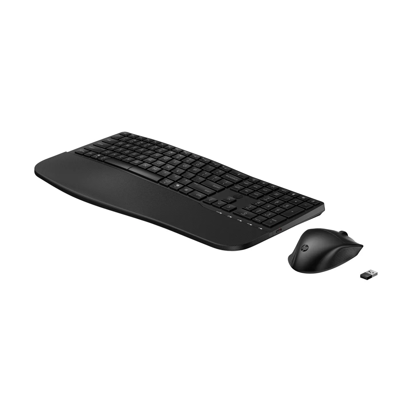 HP 685 Comfort Dual-Mode Keyboard and Mouse Combo, spill resistant - Black - US ENG / 8T6L7UT#ABB