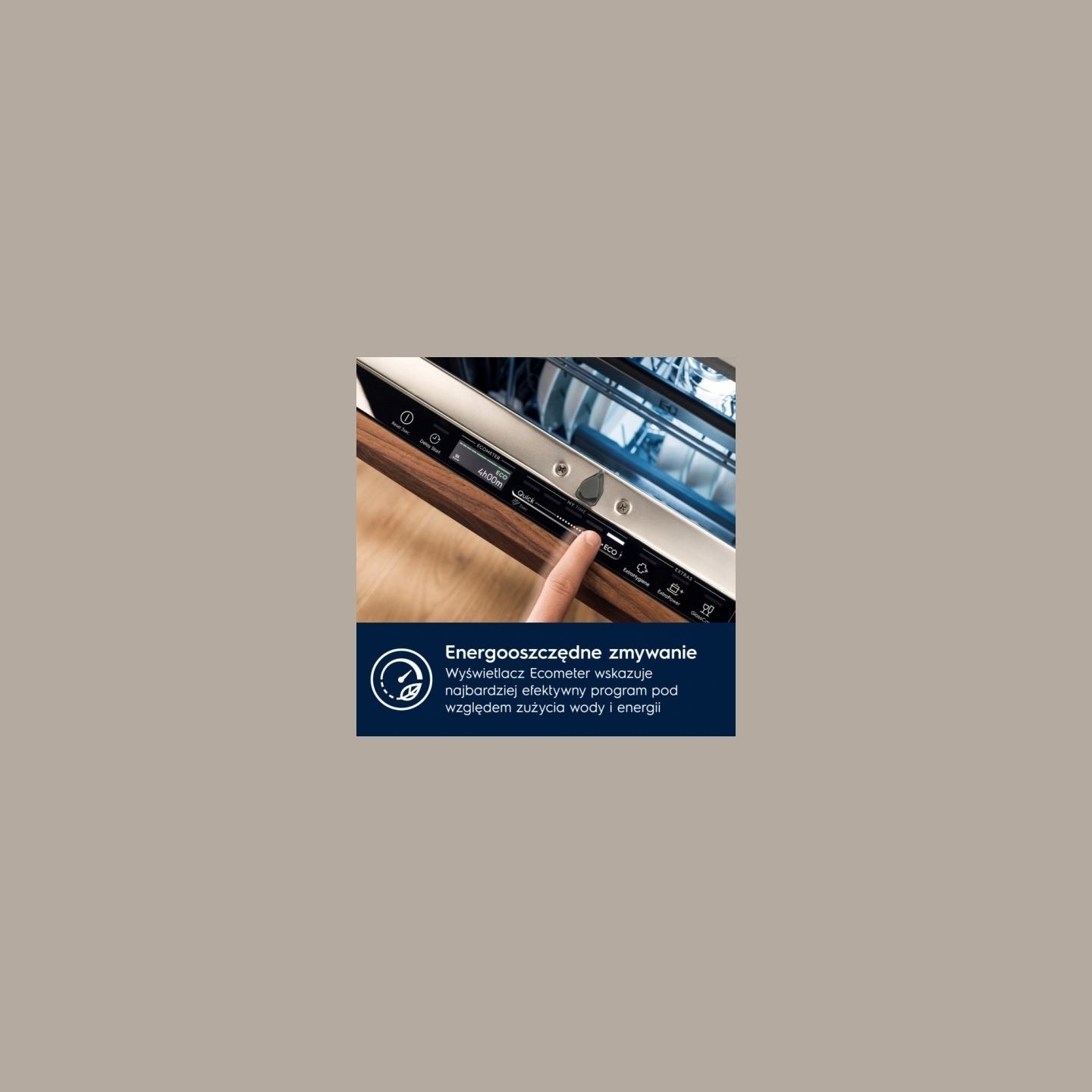 Electrolux Dishwasher EEC767310L SMK 3 basket, ComfortLift