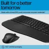 HP 685 Comfort Dual-Mode Keyboard and Mouse Combo, spill resistant - Black - US ENG / 8T6L7UT#ABB