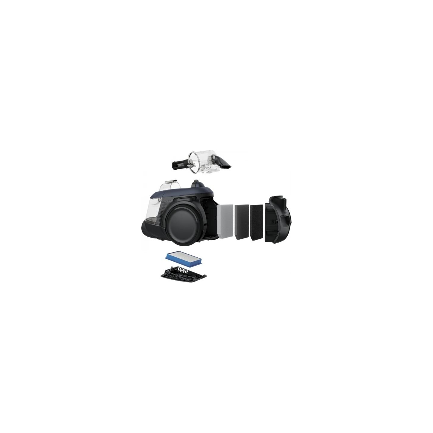 Electrolux Bagless vacuum cleaner 600 EL61C3DB 74dB