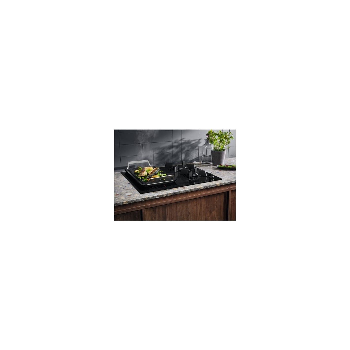 Electrolux Hob mix gas-induction KDI641723K
