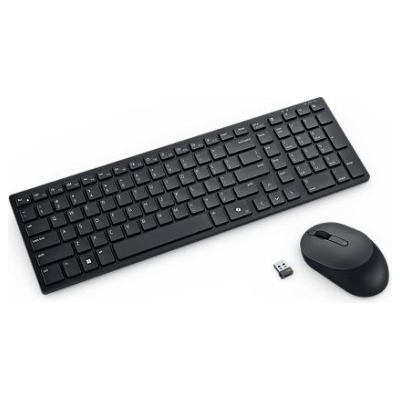 Dell Silent Keyboard and Mouse - KM555 - Russian (QWERTY) / 580-BBVZ