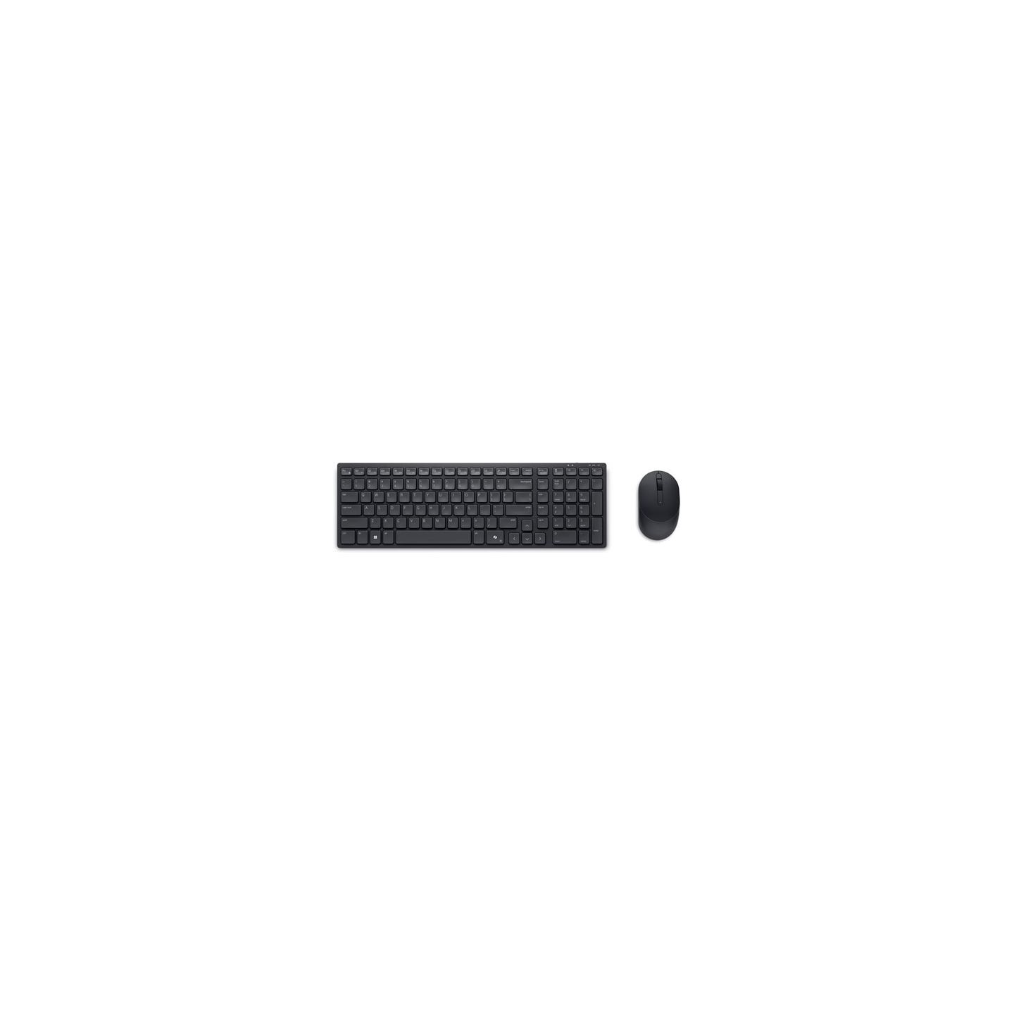 Dell | KM555 | Keyboard and Mouse Set | Wireless | Russian | Black