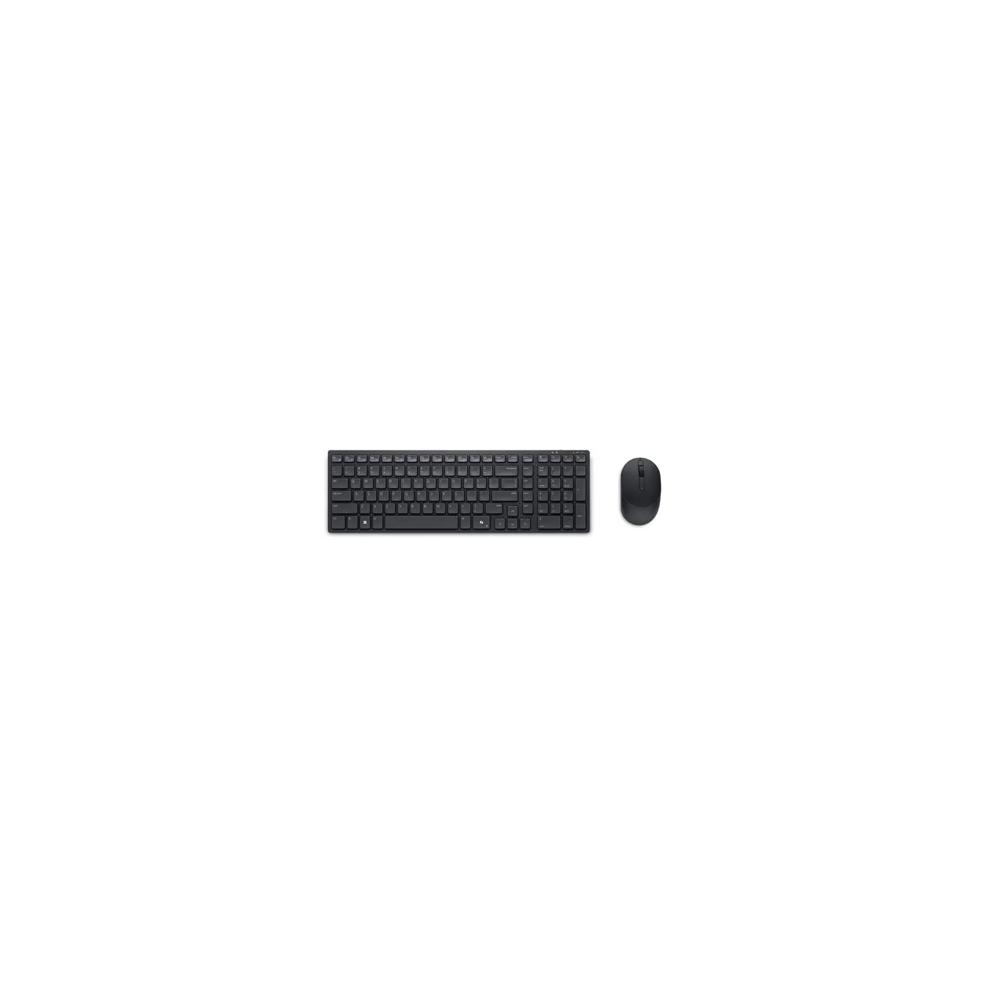 Dell Silent Keyboard and Mouse - KM555 - Russian (QWERTY) / 580-BBVZ