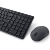 Dell | KM555 | Keyboard and Mouse Set | Wireless | Russian | Black