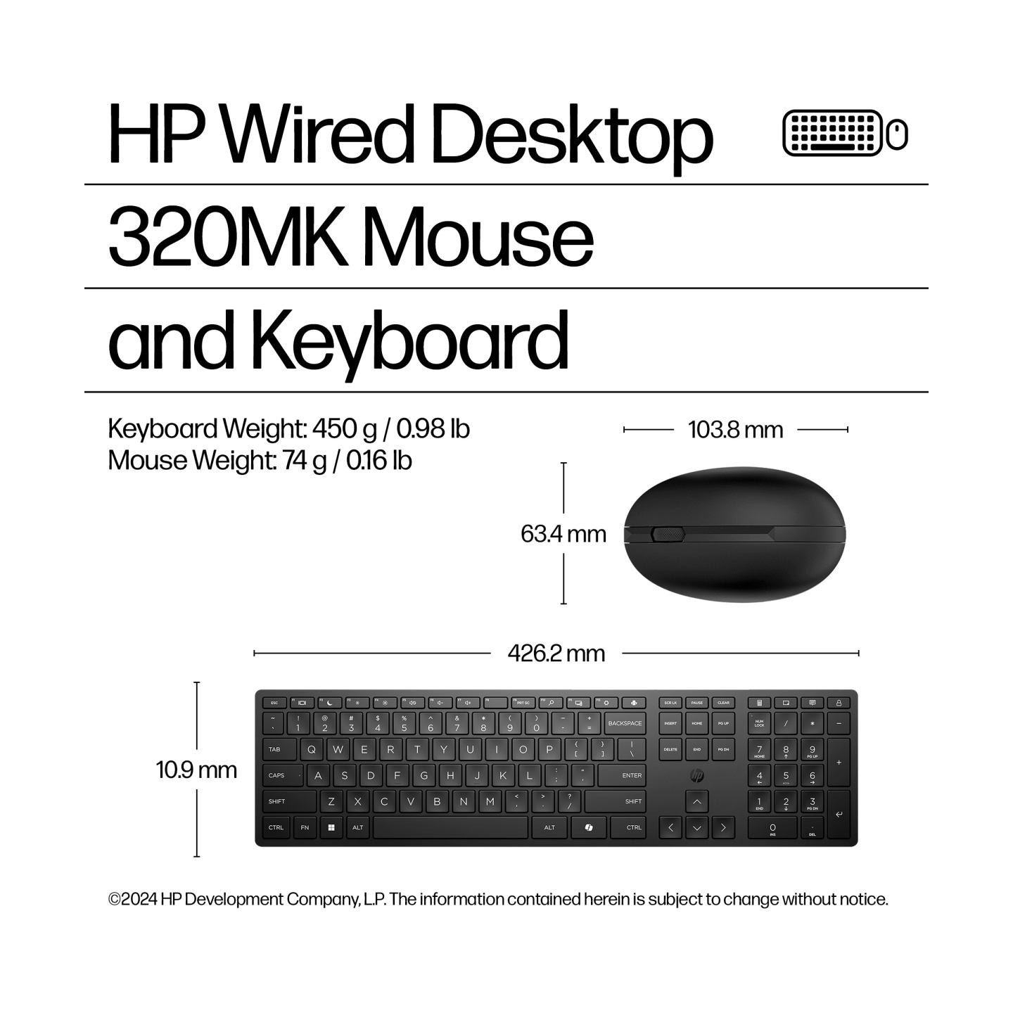 HP Wired 320MK combo (EU)