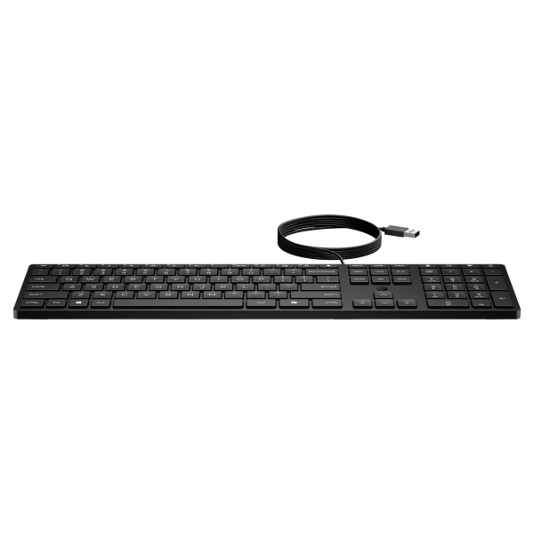 HP 320K USB Wired Keyboard - Black - US ENG / 9SR37UT#ABB