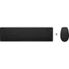 HP 655 Wireless Mouse Keyboard Combo, spill resistant - Black - US ENG / 4R009UT#ABB