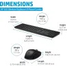 HP 655 WRLS KB/MSE Combo (EN)