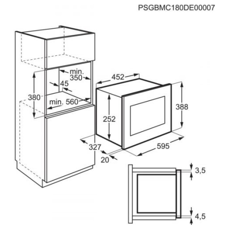 Electrolux Microwave oven LMS2203EMX