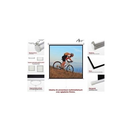 ART Manual Screen 1: 1 96 "244x244cm MS-96 1:1