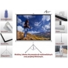 ART Handheld Screen on Tripod TS-100 4:3 100 inches 203x152cm