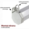 ART Manual Screen 4:3 Semi-Automatic 120" 244x183cm MS-120 4:3