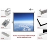 ART An electric screen 16: 9 119 "with the remote control 264x147cm FS-119 16 9