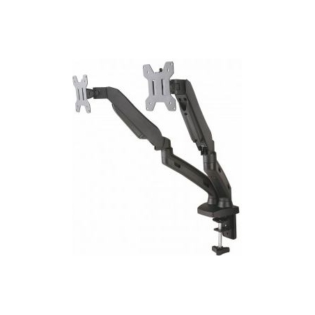 ART Desk handle on gas spring for 2 LEDs / LCDs 13-27 inches L-13GD